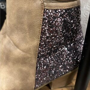 Glitter Booties Boots Size 11 41